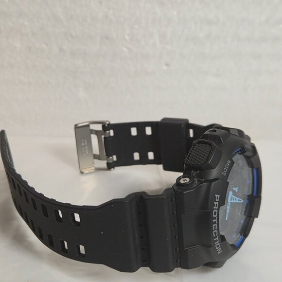 Casio G Shock Black and blue Matte NWOT condition DIgital and analog - Picture 6 of 10